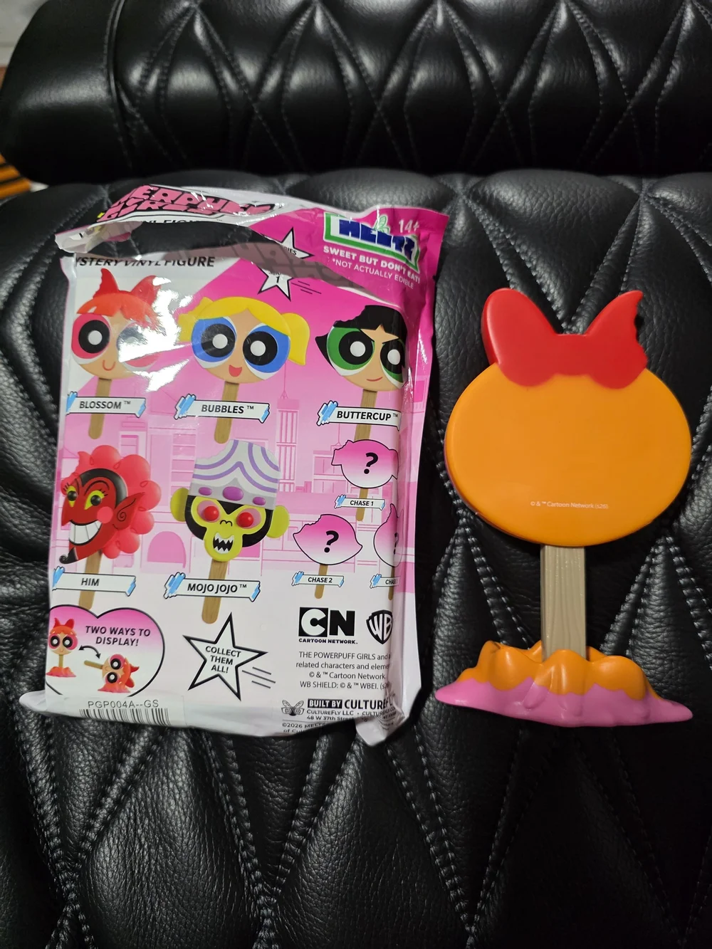 Culturefly Powerpuff Girls Vinyl Figure - Blossom (Pink)
